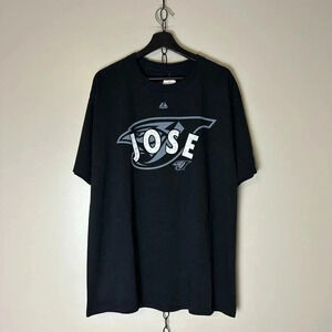 NWT MLB Blue Jays Jose Bautista Baseball T-shirt Large